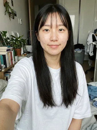 Reference portrait used for an AI image demonstration
