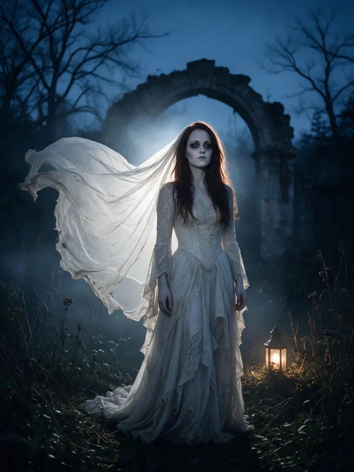 Victorian ghost bride