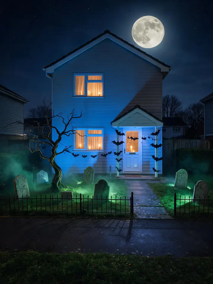 Front-yard graveyard