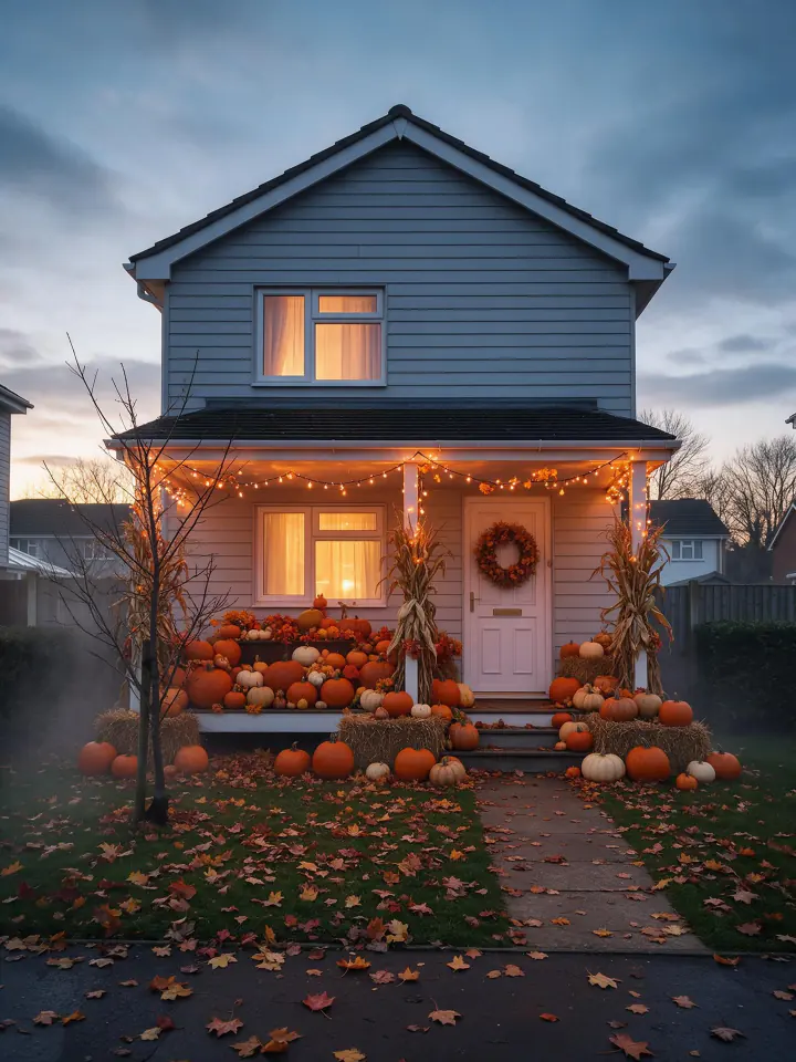 Pumpkin porch