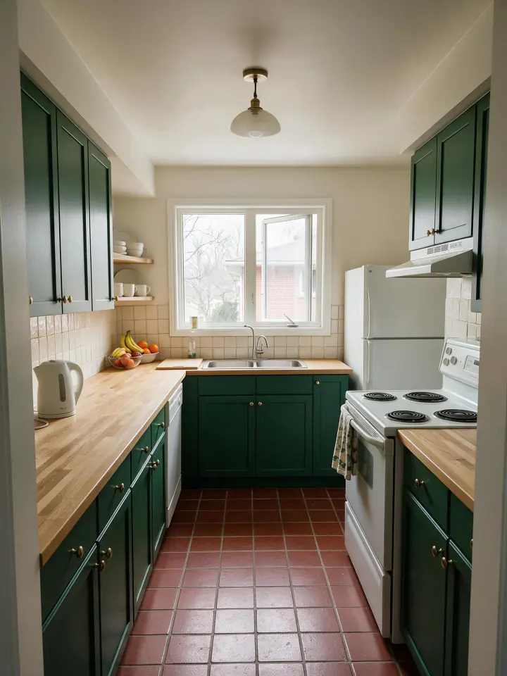 Green and wood