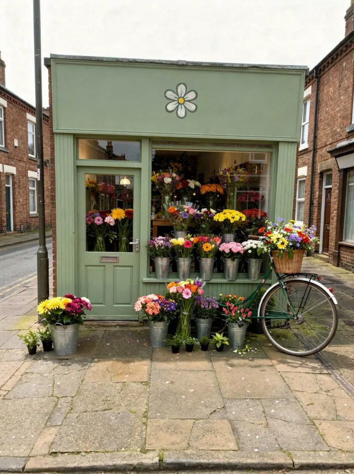Flower shop makeover